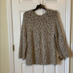 Funky colored Lou & Grey knit sweater - Size L